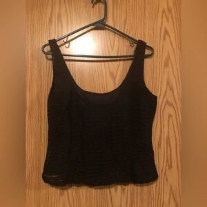 JS Collections Gorgeous Black Cami